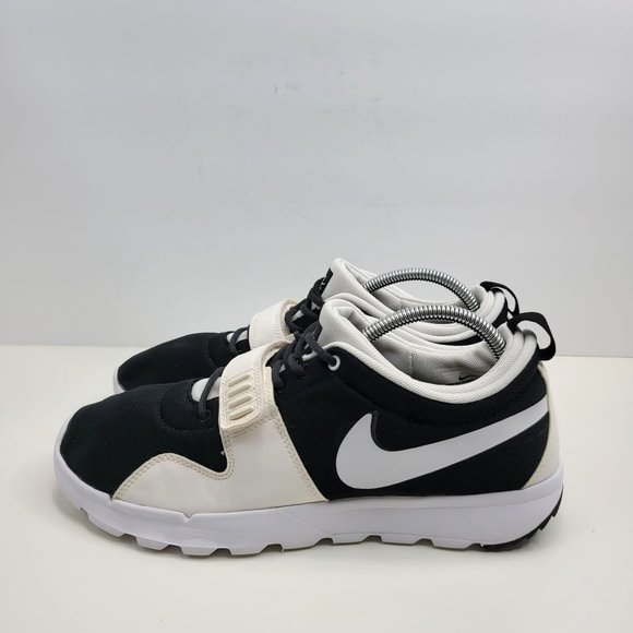 Nike SB Trainerendor Men\'s Athletic Shoes Black White 616575-011 US Size 10.5 main image 6